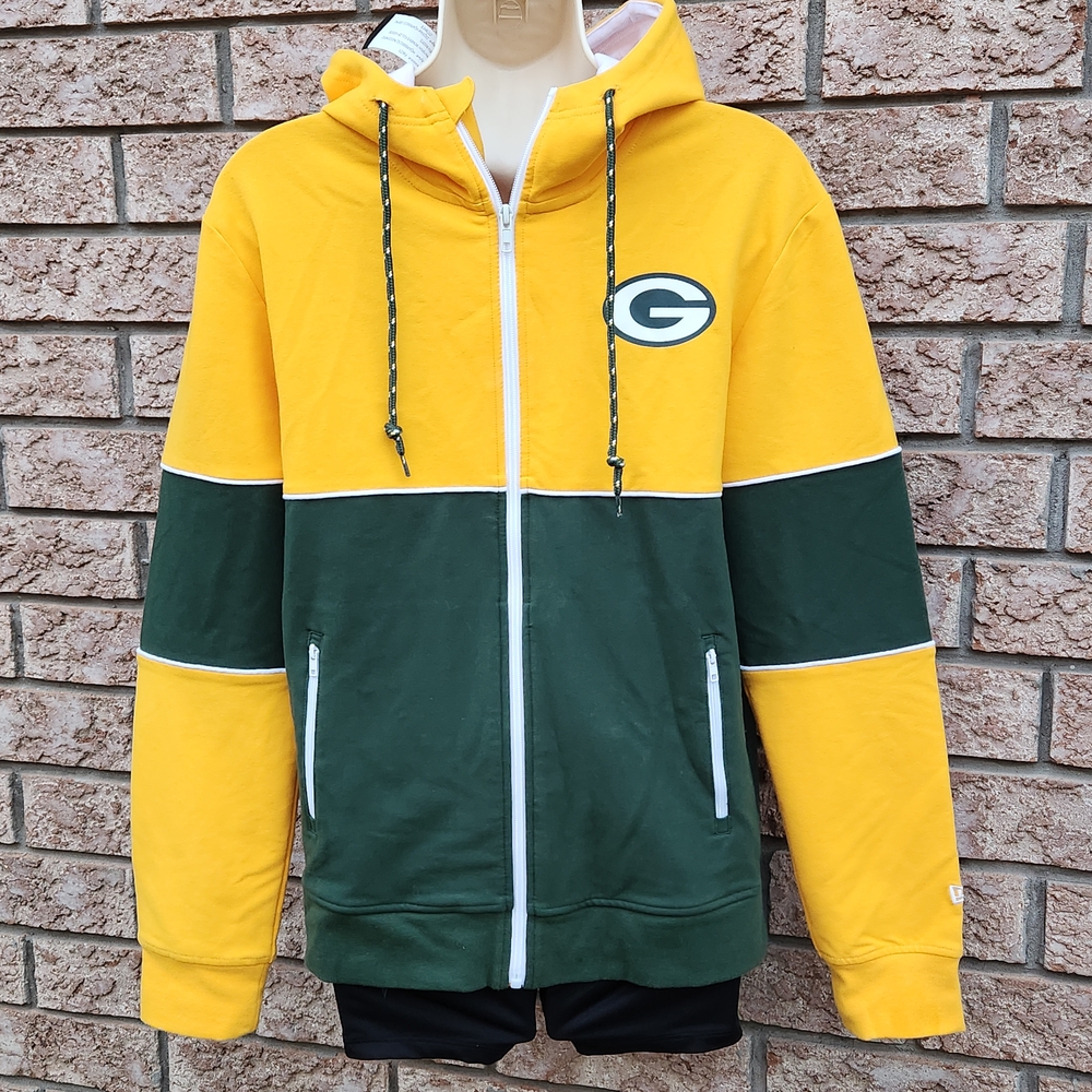 Packers hoodie, NFL Hoodie Green Bay Packers, Yellow and Green